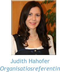 Judith HahoferOrganisatiosreferentin